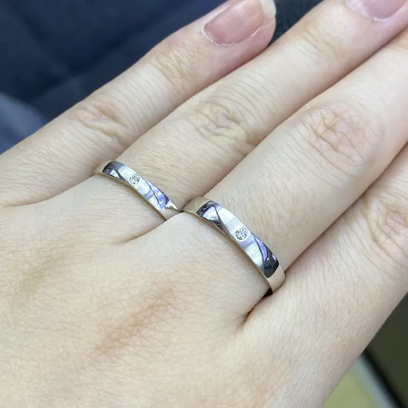 Wedding Ring Berlian 17466-17459 WR Zamrud Jewellery 4