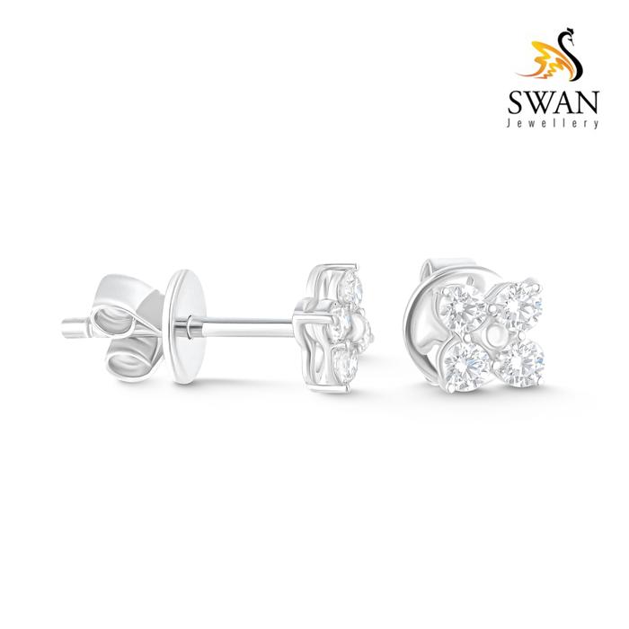 Gambar Anting Berlian Desain Bunga IMER1170801 Swan Jewellery dari Swan Jewellery Kota Administrasi Jakarta Selatan Tokopedia
