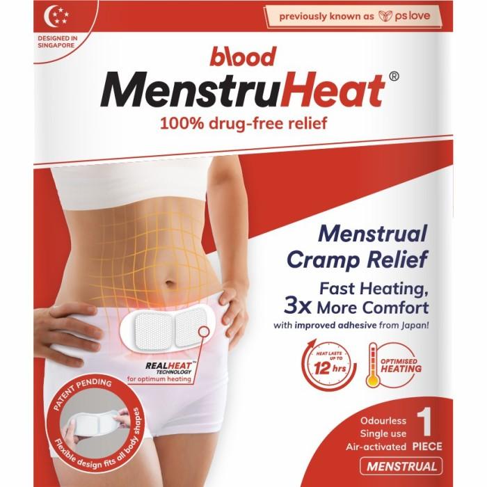 BLOOD MENSTRUHEAT MENSTRUAL CRAMP RELIEF 1 SACH ISI 1