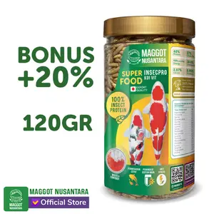 pakan koi suplemen maggot bsf 99 gram