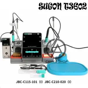 Solder Station SUGON T3602 Free Mata Solder JBC C115 & C210 Original