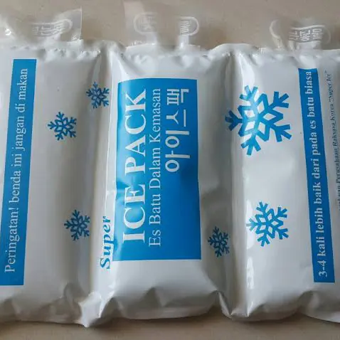 Ice gell / ice pack WAJIB untuk pegirima via paxe dan sameday