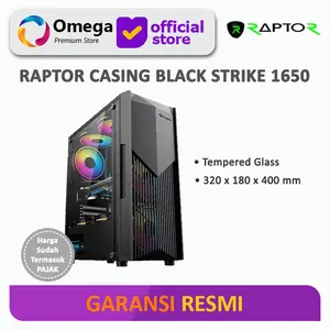 Casing Raptor Black Strike 1650