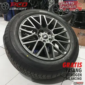 PAKET VELG & BAN RACING MURAH R18 HSR REVENGE R18X8 LUBANG 5X114,3 SMG