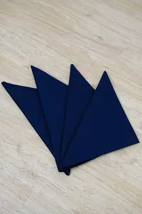 Udeng Lembaran Catton Polos Navy