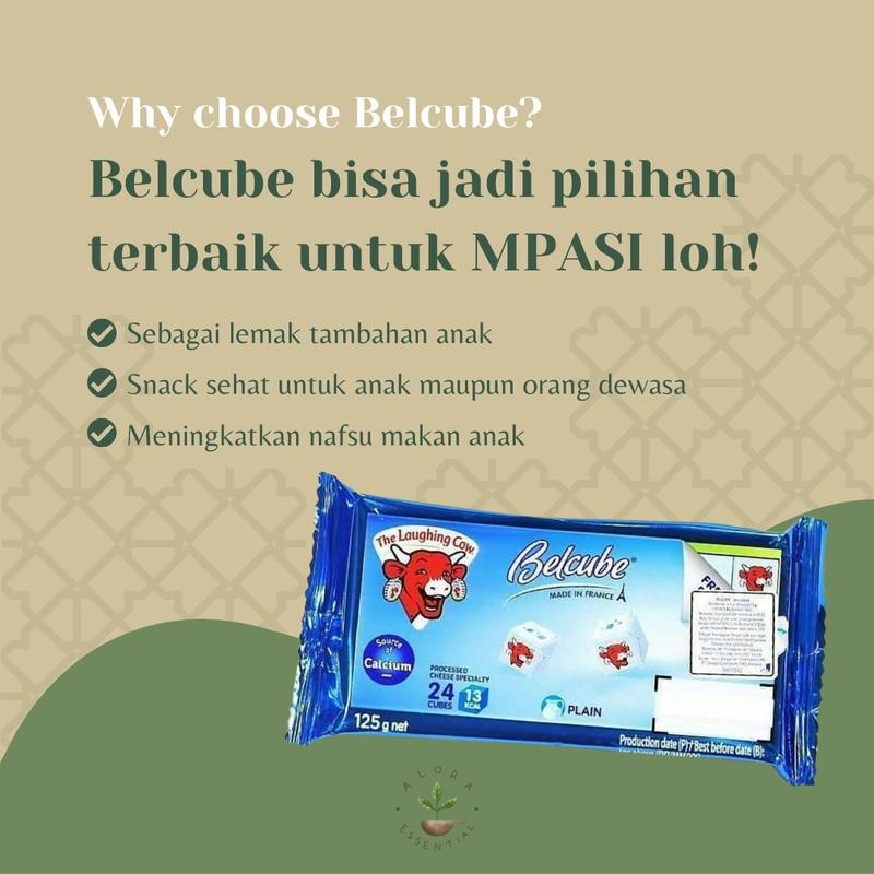 Keju Belcube Cheese Spread 125 gr - Belcube Keju Bayi MPASI 24 kotak 3