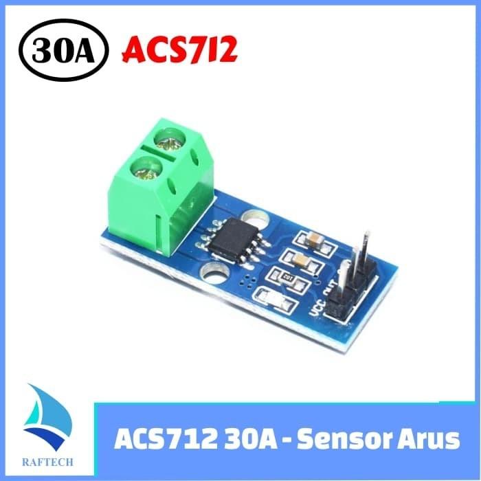 Gambar Sensor Arus AC DC ACS712 30A ACS 712 30 A Amper Ampere Hall Effect dari raftechbandung Kota Bandung Tokopedia