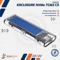 Gambar ORICO M2 NVMe M.2 SSD Enclosure (10Gbps) - TCM2-C3 dari Starcomp Origin Kab. Sleman 1 Tokopedia