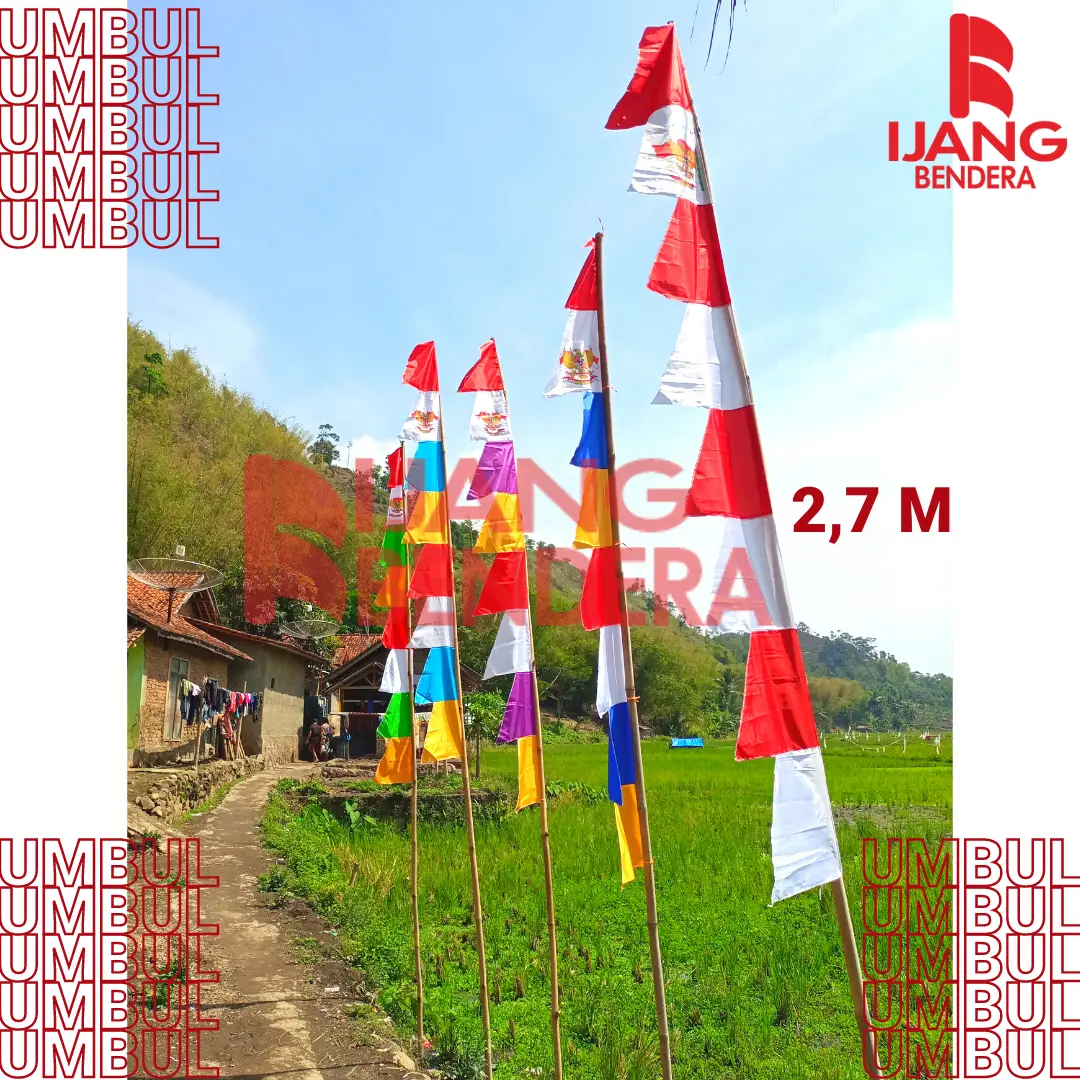 Umbul - Umbul Merah putih /Warna