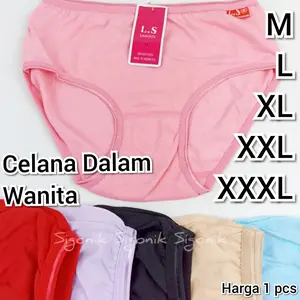CD Celana Dalam Wanita Dewasa M L XL XXL XXXL Lucas Sofie Jumbo Cewek