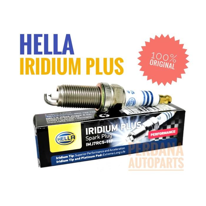 Gambar Busi Iridium Mitsubishi Xpander, Xpander Cross Asli HELLA Iridium Plus dari Perdana Autoparts Kota Administrasi Jakarta Barat Tokopedia