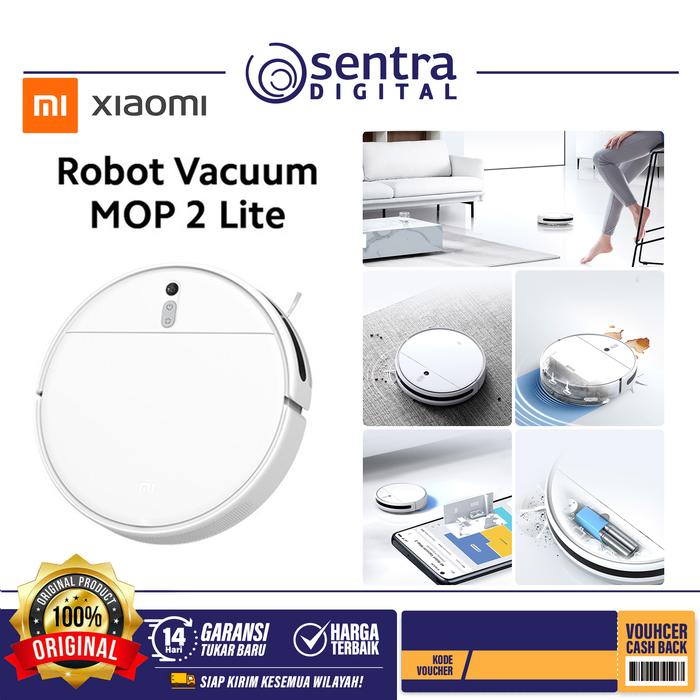 Gambar Xiaomi Mi Robot Vacuum Mop 2 Lite Garansi Resmi - Vacuum Cleaner dari Sentra Digital Kota Surabaya Tokopedia
