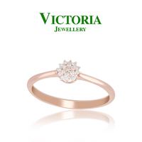 Gambar Cincin berlian VLR590099 Victoria Jewellery - WHITE GOLD, UK-9 dari Victoria Jewellery Online Kota Administrasi Jakarta Selatan 3 Tokopedia