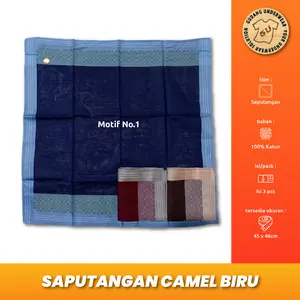 SAPUTANGAN PRIA CAMEL HALUS ISI 3