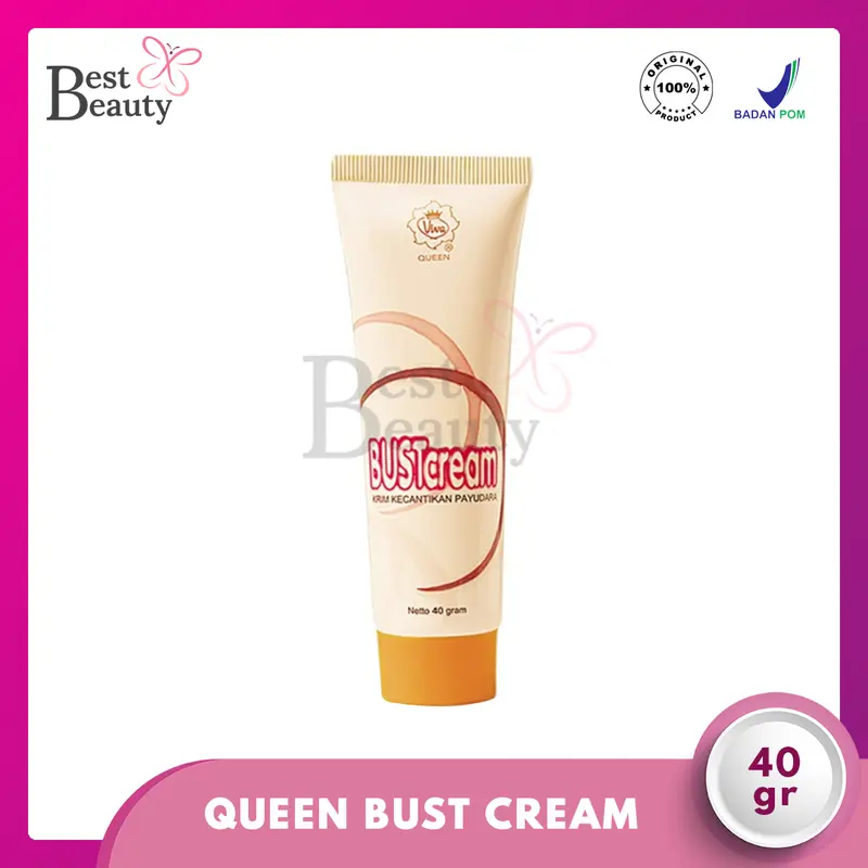VIVA Queen Bust Cream | Krim kecantikan Payudara 40g HALAL 0