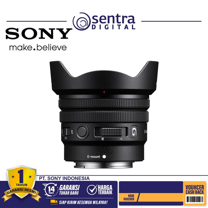 Gambar Sony E 10-20mm f/4 PZ G Lens / Sony E PZ 10-20mm F4 G / SONY SELP1020G dari Sentra Digital Kota Surabaya Tokopedia