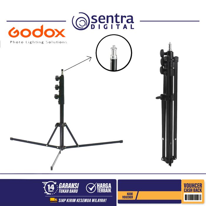 Gambar Godox Light Stand 210B Black dari Sentra Digital Kota Surabaya Tokopedia