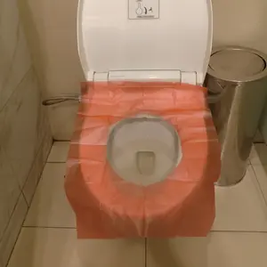 Disposable Plastik Alas Toilet Duduk Travel