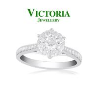 Gambar Cincin Berlian VLR234009 Victoria Jewellery dari Victoria Jewellery Online Kota Administrasi Jakarta Selatan 1 Tokopedia