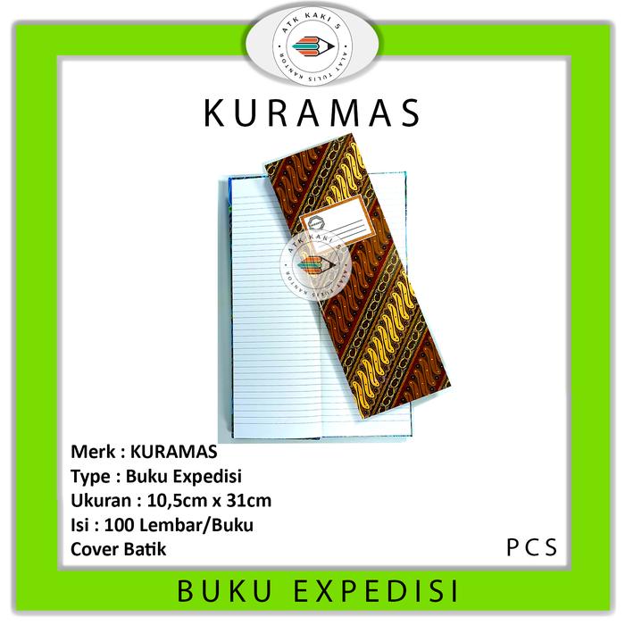 Gambar Buku Ekspedisi / Expedisi Kuramas 100 Lembar dari Atkkaki5 Kota Administrasi Jakarta Utara Tokopedia