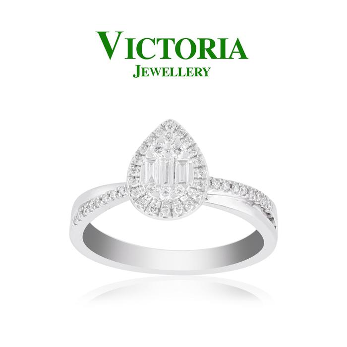Gambar Cincin Berlian Baugette VLR719964 Victoria Jewellery dari Victoria Jewellery Online Kota Administrasi Jakarta Selatan Tokopedia
