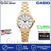 Gambar CASIO LTP-V004G-7BUDF - Jam Tangan Wanita - Gold Putih - LTPV004G dari Liga.Arloji Kota Administrasi Jakarta Pusat 1 Tokopedia