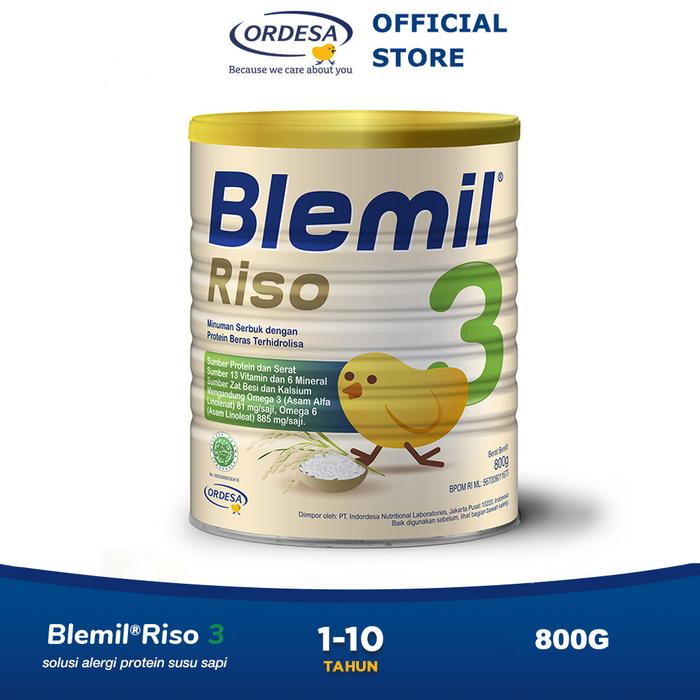 Gambar Blemil Riso 3 Susu Anak (1- 10 Tahun) - 800gr dari Blenutenblemilkids Kota Tangerang Selatan Tokopedia