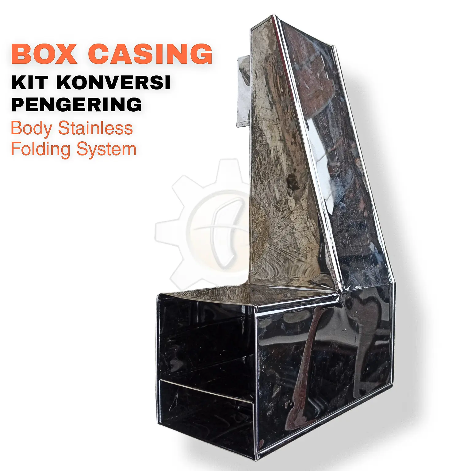 Box Kit Konversi Pengering Gas Stainless