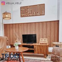 Gambar WOOD PANEL WPC | TRIDEE WALLPANEL - BIRCH GREY, 150CM dari Tridee Wallpaper Kota Administrasi Jakarta Barat 4 Tokopedia