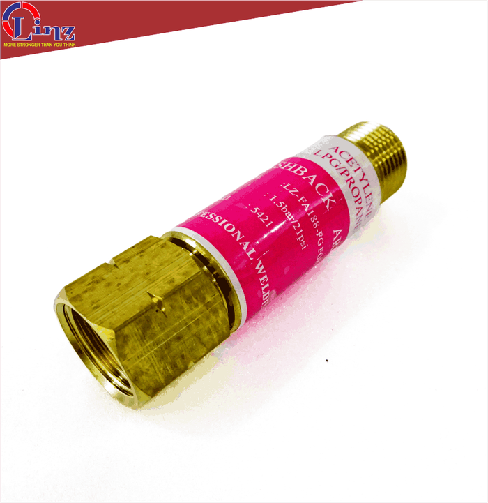 Gambar LINZ Flashback Arrestor - Pengaman Regulator Acetylene LPG Propane - 16 LPG dari Tora Official Shop Kab. Bandung Tokopedia