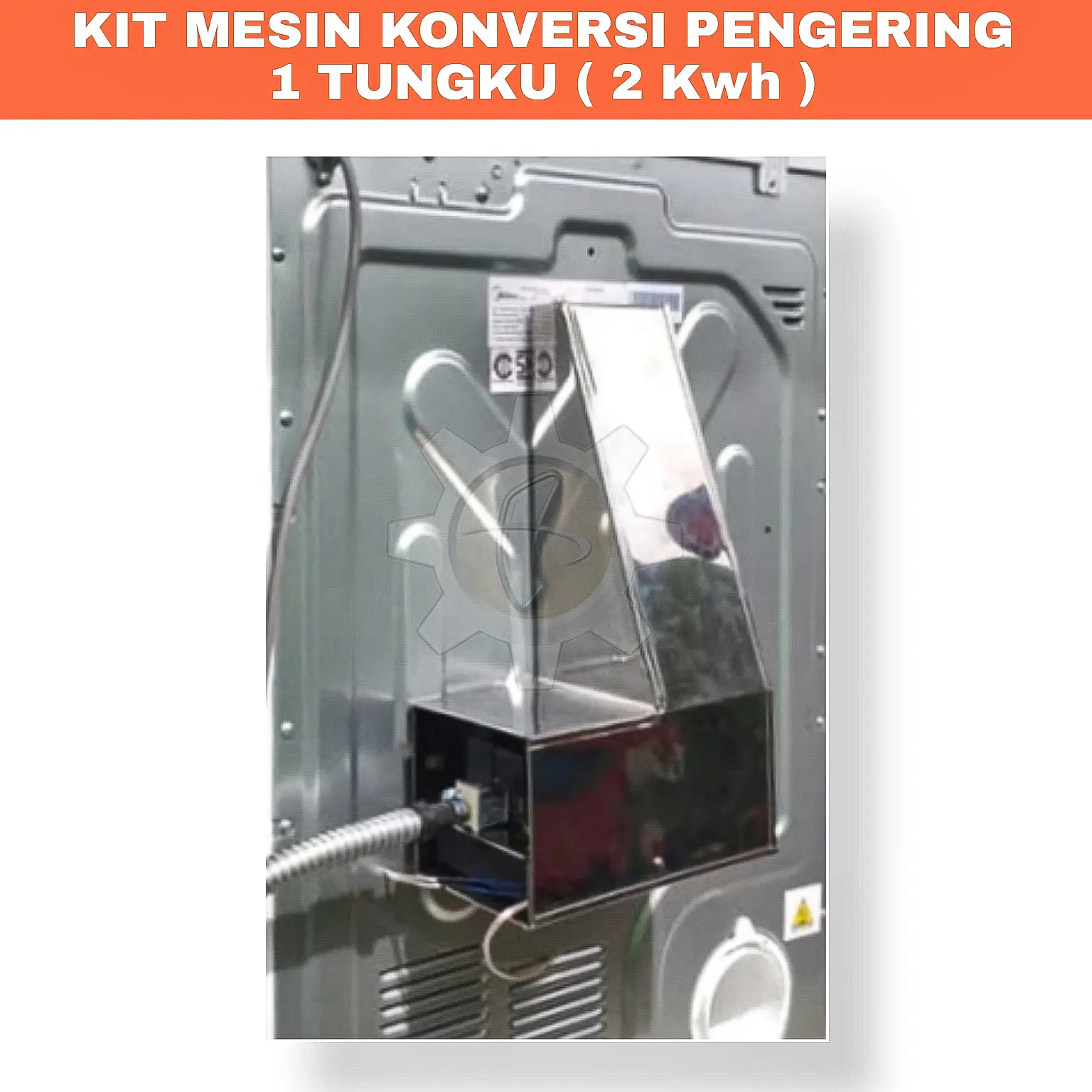 Kit Konversi Pengering Pakian Dari Listrik Ke Gas