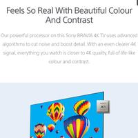 Gambar SONY KD50X75K - SMART ANDROID TV 50 INCH 4K GOOGLE TV KD 50X75 50X75K dari Enter Electronic Kota Tangerang Selatan 4 Tokopedia