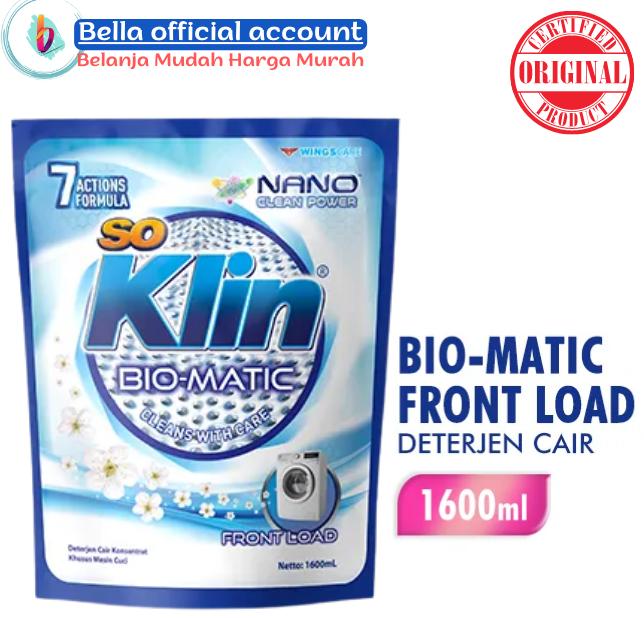 So Klin Bio Matic Liquid Front Load Pouch 1600 mL 4