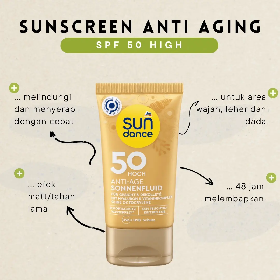 Sundance Anti Aging Sunscreen, 50ml