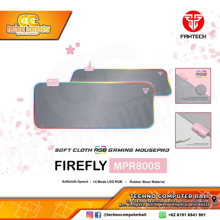 Gambar Fantech MPR800s Firefly Sakura Edition Gaming Mousepad Pink dari Techno Computer Bali Kota Denpasar Tokopedia