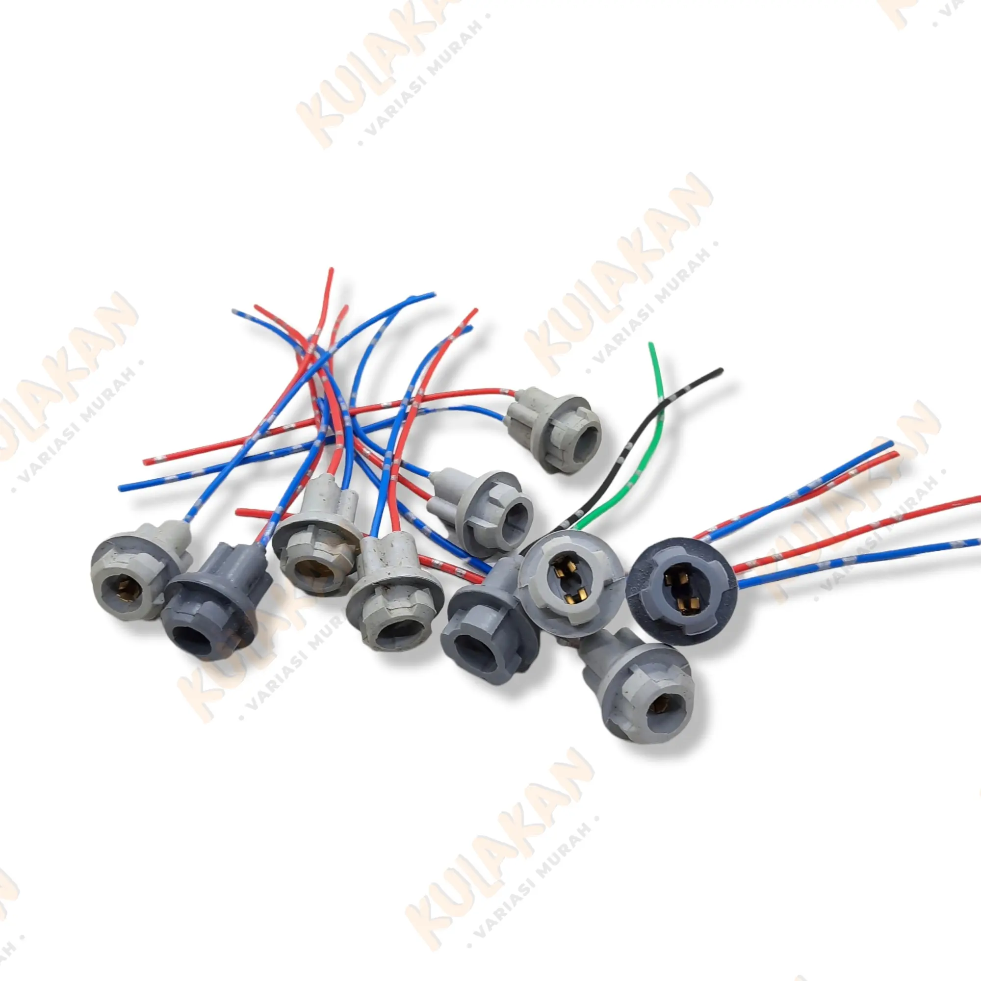 Socket Soket Fitting Lampu Bohlam Sen Senja Fiting Sen Colok T10 T13