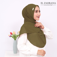 Gambar Pashmina Melayu Ceruty Lovely Shawl El Zahrana Hijab Terbaru - Hitam dari El Zahrana Kab. Gresik 4 Tokopedia