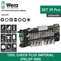 Gambar Tool Kit Set Wera 05056490001 Tool-Check PLUS Zyklop Mini - 39 Pc dari warungtools Kota Administrasi Jakarta Utara 2 Tokopedia