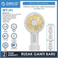 Gambar ORICO WT H1 Mini Fan Kipas Angin Portable Rechargeable 2000 mAH Blue Red - Putih dari Click & Go Tokopedia Kota Bandung 1 Tokopedia