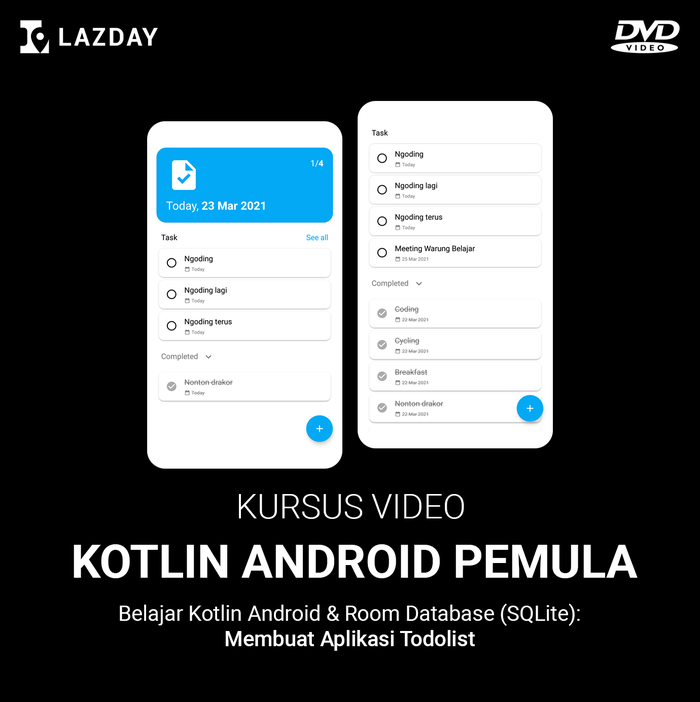 Jual Tutorial Membuat Aplikasi Android Dengan Kotlin Android Untuk ...