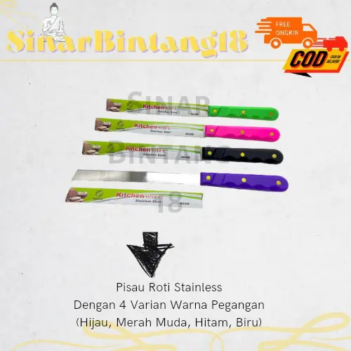 Pisau Roti Stainless