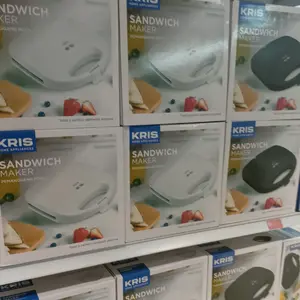 Kris Toaster Sandwich Maker 2 Slice Pemanggang Roti Bakar Kado Ultah