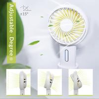 Gambar ORICO WT H1 Mini Fan Kipas Angin Portable Rechargeable 2000 mAH Blue Red - Putih dari Click & Go Tokopedia Kota Bandung 4 Tokopedia