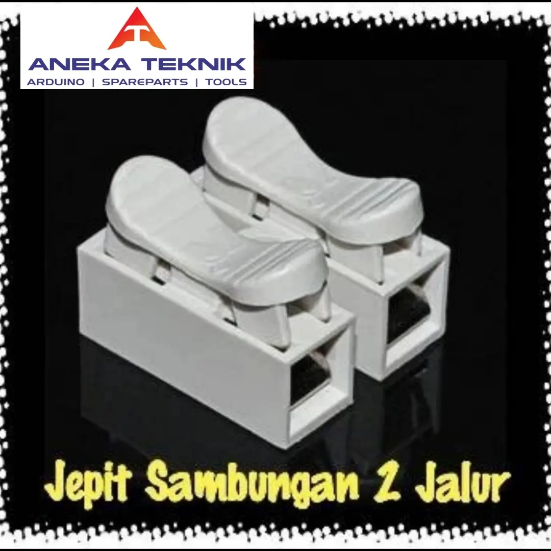 Terminal Sambungan Jepit 2 Kabel / Quick Connect 2 Wire Connector