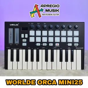 WORLDE ORCAMINI ORCA MINI 25 Launchkey Pad Midi Controller