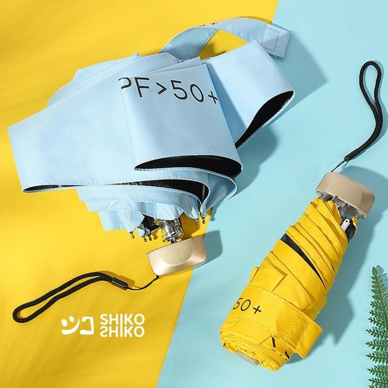 PYGmi Anti UV Mini Umbrella Payung Lipat Mini dan Ringan Anti Sinar Matahari UPF50 Payung Jepang Kompak Compact 0