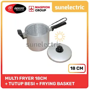 Maspion Multi fryer Mikado Polos 18 SH - Silver