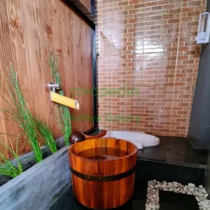 Baskom kayu T 40x40 cm