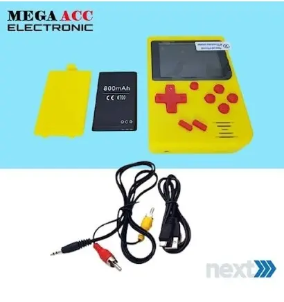 Retro Game Console TV Game Console 129 Games Handheld Player 8 B Gen