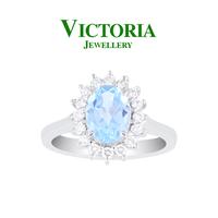 Gambar Cincin Berlian Batu Blue Topaz VLR597104 Victoria Jewellery dari Victoria Jewellery Online Kota Administrasi Jakarta Selatan 1 Tokopedia